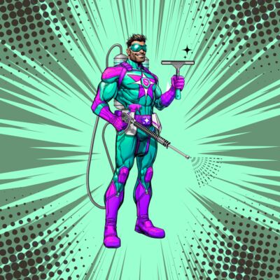 Copy of Sg Building Wash Coaster  11 x 11 cm  Thumbnail